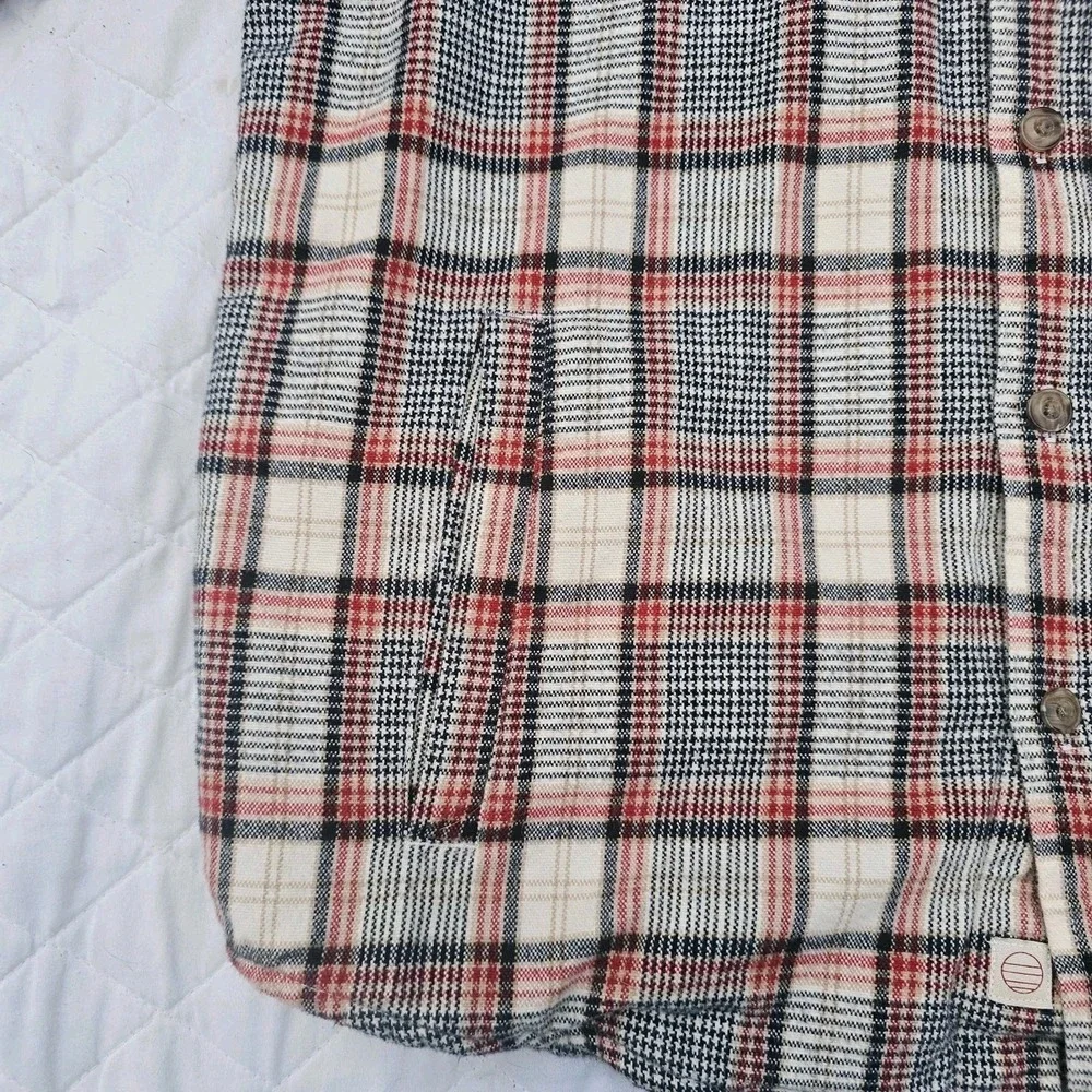 Marine Layer Camping Shirt Flannel Signature Plaid‎ Lined Mens Medium/Large